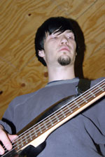 Devin Krtek plays electric bass.
