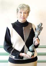 Anna Ruth Crampton began her government service career in 1980 as Jasper County Clerk.
