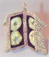 Sliced Apples by Suzanne Kane of New Mexico is one of 182 places in the 2004 International Orton Cone Box Show.
