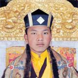 His Holiness Karma Pa is the 17th reincarnation of one of the Tibetan high lamas.
