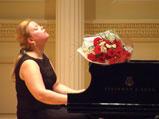Tatiana Tessman, a Russian pianist and winner of the Missouri Southern International Piano Competition, performs Oct. 9 in Carnegie Hall.
