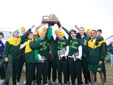 The Missouri Southern mens cross country team won the MIAA Conference championship Oct. 21.
