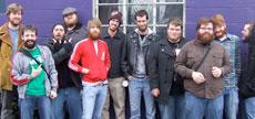 The Missouri chapter of beard-growers on their road trip to Nashville.
