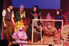 Southern Theatre presented James and the Giant Peach last week as its spring childrens production. The play is based on a Roald Dahl book.
