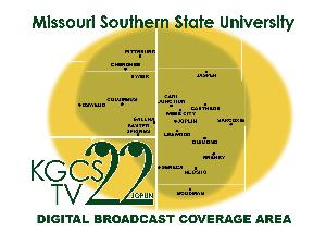 The expanded viewing area for KGCS extends to Carthage and Neosho.
