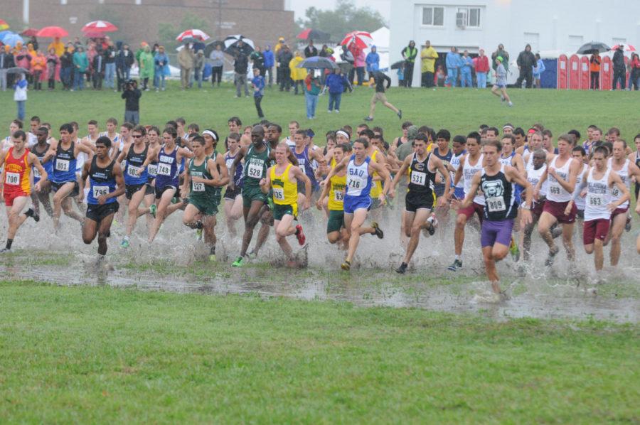 Weather conditions made racing difficult last weekend for runners in the Southern Stampede, but the Lions pulled a second place finish from the mud.
