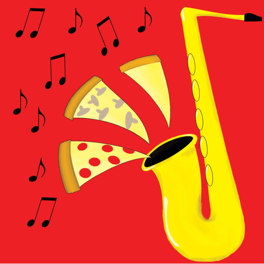 Jazz and pizza a great combo