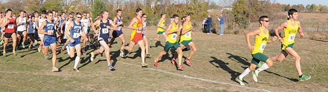The Lions begin the run during the Nov. 3, 2012, NCAA Division II Central Regional where they finished in second place overall, which propelled them to the NCAA Division II National Championships.