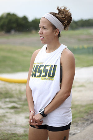 Senior distance runner Kaitlyn Belisle looks to turn her luck around as she trains prior to her return to the Southern team after back-to-back injury shortened seasons.