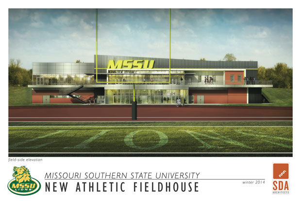 A+computer+rendering+shows+the+new+multi-purpose+fieldhouse+that+is+being+built+on+the+north+end+zone+of+the+football+field