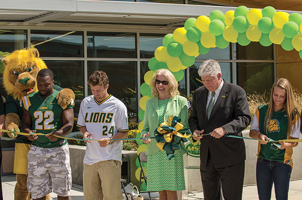 Ribbon+cutting+held+for+Missouri+Southern+fieldhouse