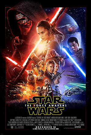 The latest Star Wars film will be shown on campus April 21 and 22.