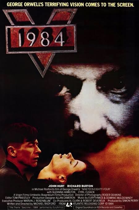 A man loses his identity while living under a repressive regime. In a story based on George Orwell’s classic novel, Winston Smith (John Hurt) is a government employee whose job involves the rewriting of history in a manner that casts his fictional country’s leaders in a charitable light. His trysts with Julia (Suzanna Hamilton) provide his only measure of enjoyment, but lawmakers frown on the relationship -- and in this closely monitored society, there is no escape from Big Brother.