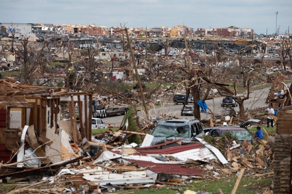 Damage from the May 2011 tornado in Joplin. Taken May 26 2011.